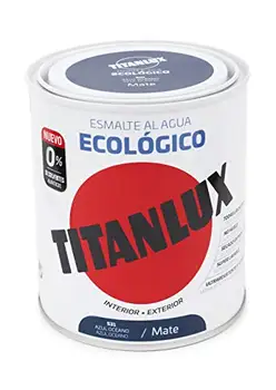 

Titanlux-eco friendly enamel matte 750 milliliters (ocean blue 0531)