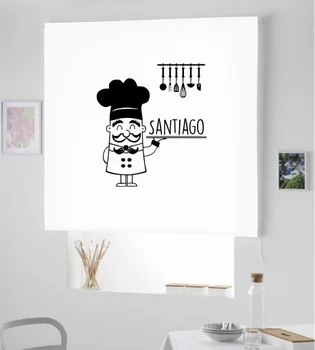 

Blind Iroa customizable for kitchen/Chef Santiago! ROLLER BLINDS TRANSLUCENT! (WHITE 100X175)