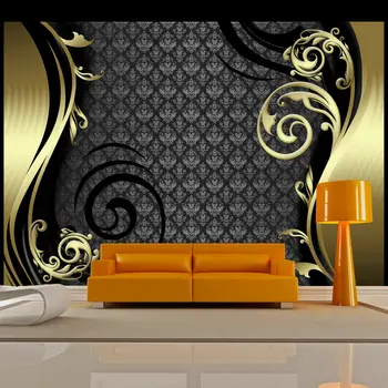 

Wall mural-behind the veil Gold-200x140 cm