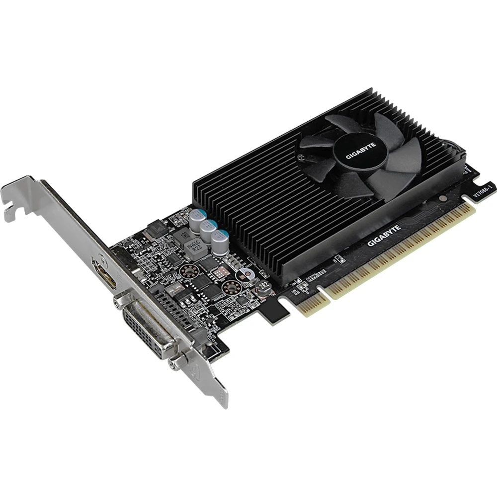 Видеокарта Gigabyte nVidia GeForce GT 710 2048MB 5010MHz 64 bit RTL [GV-N710D5-2GIL]
