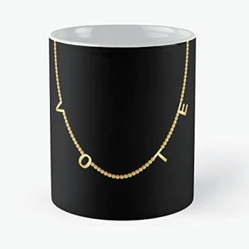 

Michelle Obama Vote Necklace Classic Mug - 11 Oz,Custom Mug,Coffee Mug,Personalized Mug,Dishwasher Safe Mug,Funny Gifts