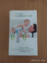 Termómetro Digital LED infrarrojo para niños y adultos, Sensor de temperatura sin contacto para la frente del bebé