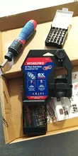 WORKPRO 32 in 1  6X Speed Screwdriver with Bits Set Home Repair Tool Free Shipping