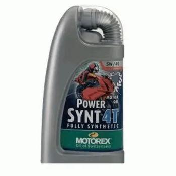 

Motorex oil Motor Power Synt 4t 5w40 1l