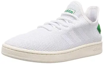 

Adidas Court Adapt, men's sneakers, White (Ftwbla/Ftwbla/Green 000), 37.5 EU