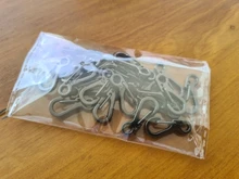 10 unids/lote carabinero Mini Camping EDC supervivencia escalada SF mosquetones de mochila llavero Paracord equipo táctico colgadores para llaves cadena