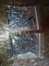 Lote de 200 anillos abiertos de 3, 4, 5, 6, 8 y 10 mm, accesorio para fabricar joyas, joyería personalizable