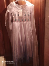 Nieve niñas vestido princesa disfraz de Halloween Carnaval de los niños vestido de vestidos infantiles para Niñas Ropa de tamaño 4-10 años