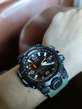 Smael Relojes Deportivos de Marca para Hombre con Doble Pantalla Analógica Digital Led Relojes de Pulsera de Cuarzo Electrónicos Reloj Militar de Natación Impermeable