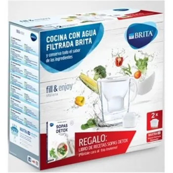 

Jug Brita MARELLA White + 2 FILTERS + BOOK
