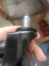 Furniture Hardware Wheels Replacement Rubber Caster Swivel Safe-Rollers Office-Chair