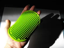 Glove Bath-Brush Comb Cat Hair-Fur Grooming Rubber Silicone Massaging Pets Pet-Dog Kitchen