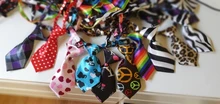 25 50 100 pcs/lot Mix Colors Wholesale Dog Bows Pet Grooming Supplies Adjustable Puppy