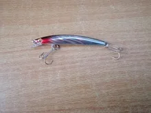 Wobbler Minnow Floating Artificial-Bait Fishing-Lure Tackle-Bass-8cm Hard-Plastic 3d Eyes