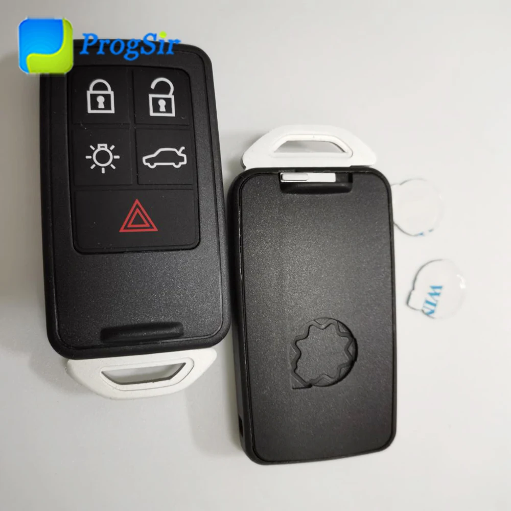5 кнопок 434 МГц не Keyless Go ключ дистанционного управления для Volvo S80 с PCF7945 PCF7953 Hitag2 ID46 чип