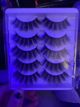 Pestañas postizas de visón 3D, 5/8/10 pares, naturales, suaves y esponjosas, voluminosas, largas y espectaculares, maquillaje de extensión de pestañas cruzadas