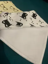 Baberos triangulares para bebé, pechera de algodón con dibujos animados para niño, baberos para recién nacido, toallitas de tela absorbente