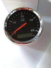 Tacómetro para barco de 8K, medidor de tacómetro marino, LCD, reloj de arena, 12V/24V, 8000 RPM, 85mm, toerenteler