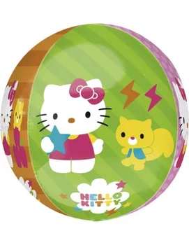 

Balloon Hello Kitty-Spherical 43cm ORBZ Foil Polyamide-A2839363