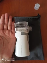 Mininebulizador portátil de mano para niños, inhalador de inhalador silencioso, atomizador de malla, autoclean, inhalador portátil