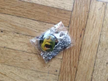 Collar antiguo de dibujos animados Shrek, joyería de cristal, cabujón, Retro, 2020