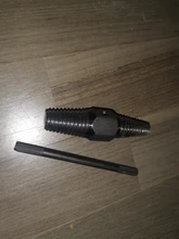 Extractor de cabeza doble de tornillo, Extractor de tubería de perno roto, brocas de tornillo dañadas, Conector hexagonal multifuncional, 1/2 , 3/4