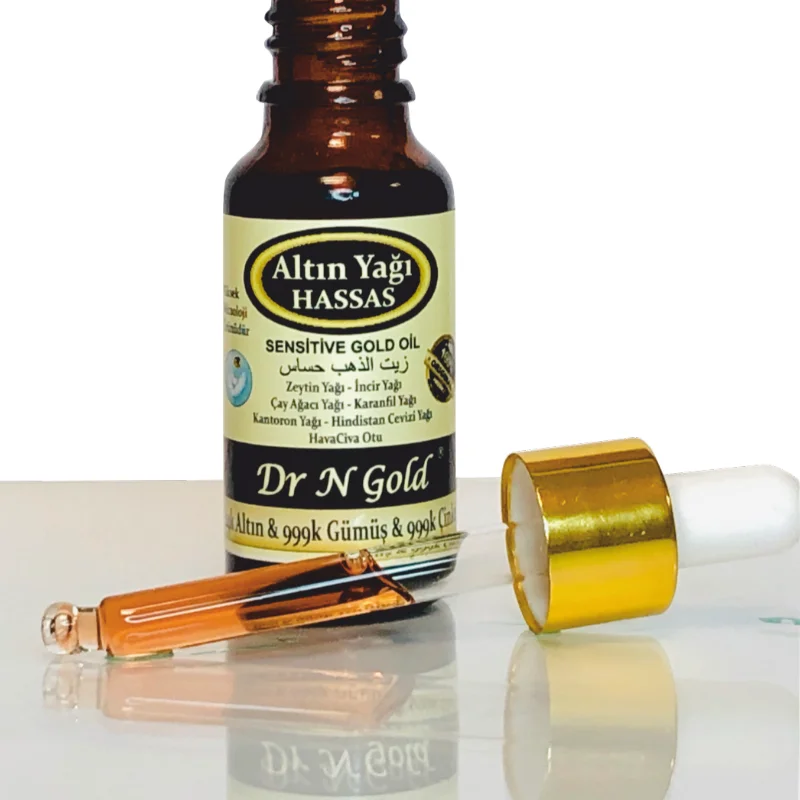 Dr N Gold GoldOil Sensitive золото серебро цинк без причастия масла против грибка