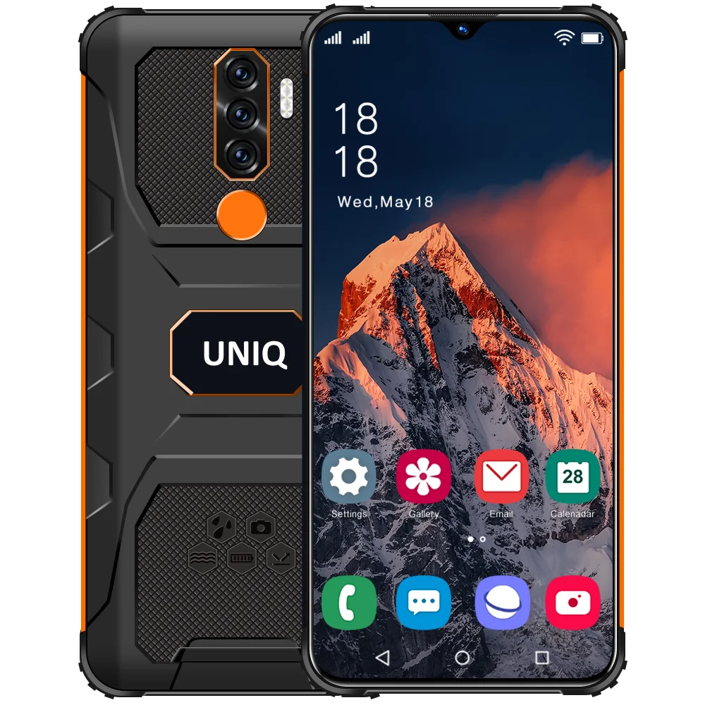 Противоударный водонепроницаемый смартфон Uniq LR pro IP68 7-inch LTE 12 Гб ОЗУ + 512 ПЗУ Android 11