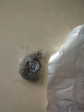 JOINBEAUTY-collar de luna con patrón islámico musulmán para hombre y mujer, accesorios sencillos, colgante de joyería hecha a mano NT355