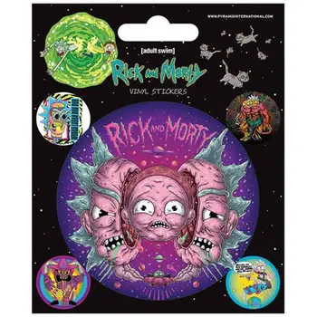 

Rick And Morty: Psychedelic Visions (set stickers 12,5x10 Cm)PYRAMID2.46