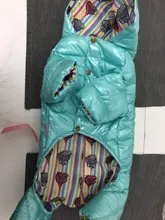 Ropa de invierno para perros pequeños, abrigo cálido para cachorros, chaqueta impermeable con capucha, monos para Chihuahua y Yorkie