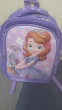 Mochila escolar de dibujos animados de Disney para niñas, bonita mochila para guardería, elsa, Anna