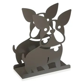 

Magazine rack Metal Iron (10 x 25,5 x 21,8 cm) Grey