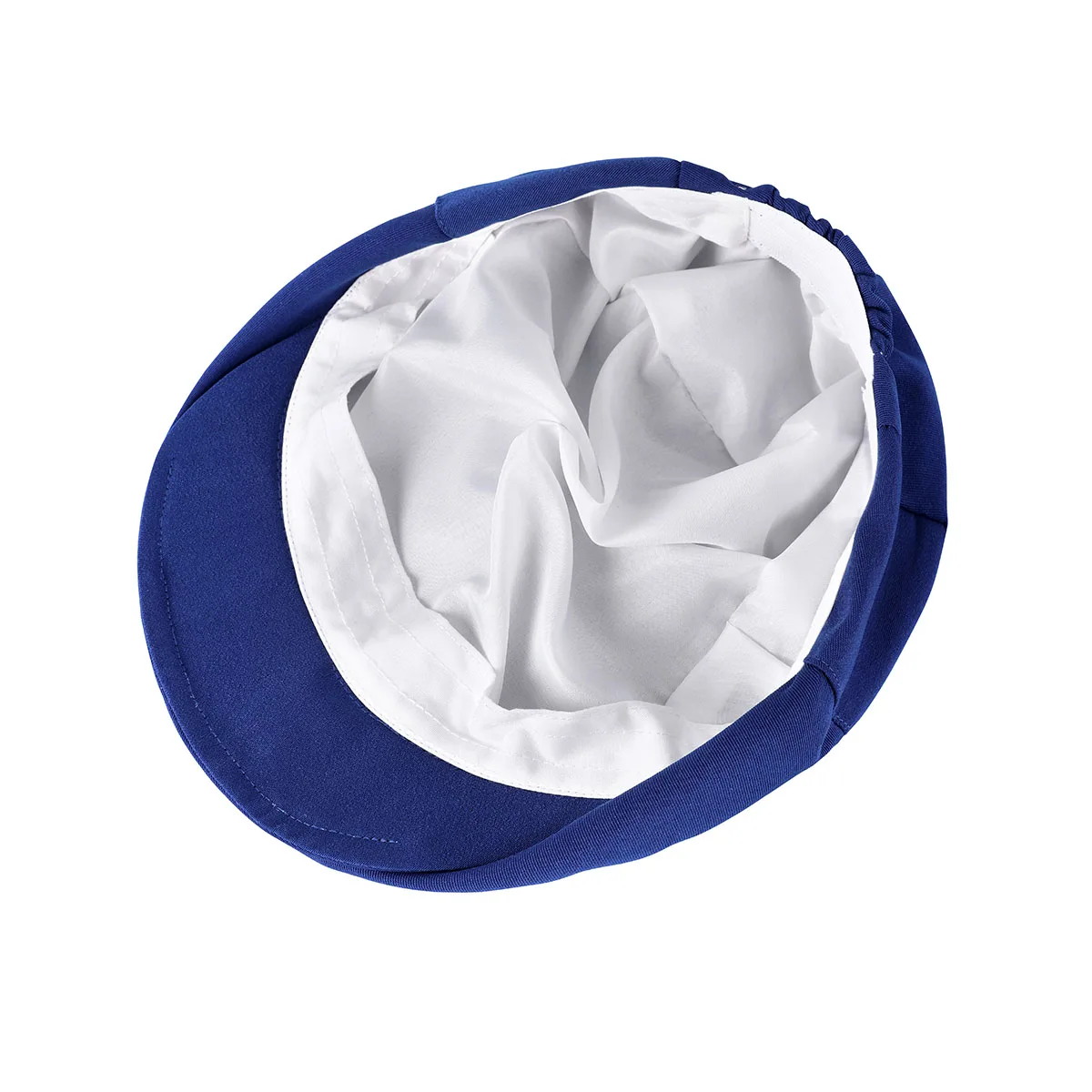 Baptism Hat for Baby Boy Newborn Christening White Cap Toddler Suit Flat Headgear Kids Wedding Vintage Soft Lining Accessories