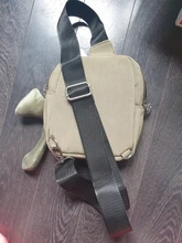 Personalidad niña pequeña bolsa marea de dibujos animados lindo de la rana bolsa de mensajero bolso Unisex bolso de hombro tipo bandolera mujeres bolso