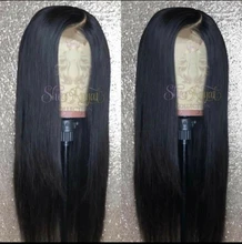 Extensiones de cabello humano liso con cierre, cabello Remy brasileño tejido, 3, 4 mechones, 30, 32, 34 y 36 pulgadas