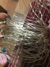 Fairy 2M 5M 10M Battery Operated LED Silver Wire String Lights For Wedding Christmas