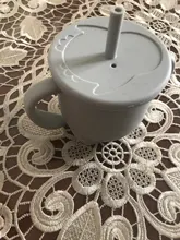 Fuente de alimentación de bebé, tazas para bebé, tazas para bebé, de silicona, a prueba de fugas
