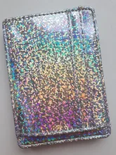 Cartera mágica con Clip para dinero, Cartera de cuero con Clip para tarjetas de identificación, delgada, ligera, con abrazadera, funda con banda elástica, Cartera de cuero elegante