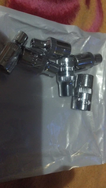 E10 6.3mm E6,E7 Without Allen Wrench Set Allen Wrench 6 PC 1/4 Inch Color : Black Torx Star Bit Female E Socket Set E4,E5 E8 