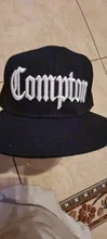 COMPTON-gorra de béisbol con bordado, sombrero de béisbol con bordado, Snapback, Hip Hop, deportiva, ajustable, Unisex, 2020