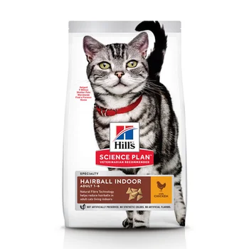 

Hill's Science Plan Indoor Cat корм для взрослых кошек, живущих в домашних условиях, Курица, 300 г.