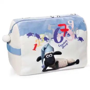 

Shaun Nici sheep toiletry bag