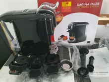 HiBREW-Cafetera expreso 4 en 1 para uso en el hogar, máquina de café 4 en 1 de 19bar con cápsula múltiple Dolce Milk y Nexpresso, ESEpod, cápsula de café molido H2