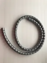 Organizador de Cable de 1m de 8/10/15/20/25mm, espiral de protección, envuelto sinuoso, Protector de Cable, cubierta de tubo (sin localizador de Cable)