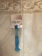 1pc de mango + 4pc cuchillas de las mujeres afeitar cuerpo bajo el brazo, piernas pelo de afeitar de hoja de afeitar la cabeza del reemplazo para Gillette Venus