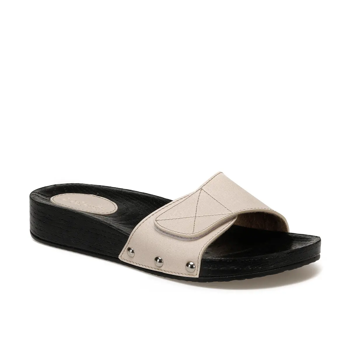 

FLO 161246.Z Beige Women 'S Slippers Polaris