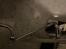 Shower-Head Extension Square Adjustable-Height Stainless-Steel Rainfall Rotation Brass