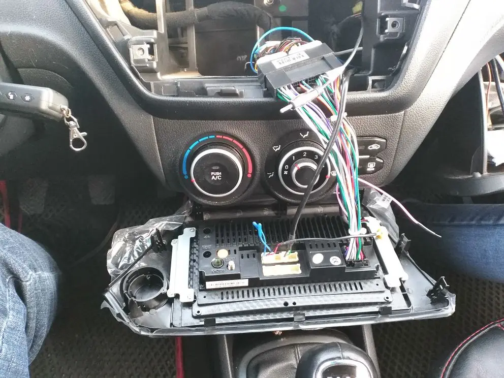 Как подключить микрофон к магнитоле киа - фото