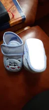 Recién Nacido bebé niño Niña Zapatos de suela suave de dibujos animados Anti-slip zapatos cómodos zapatos de bebé Infante algodón zapatos de fondo suave primer paseo 11-14